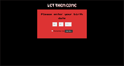 Desktop Screenshot of let-them.com